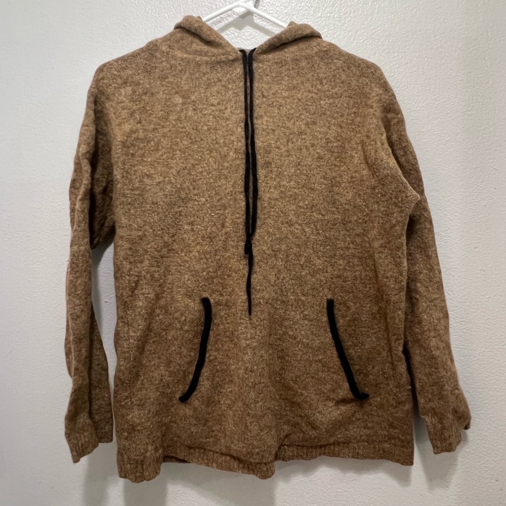 Vintage retro 70s Margaret O’Leary wool sweater hoodie size 2